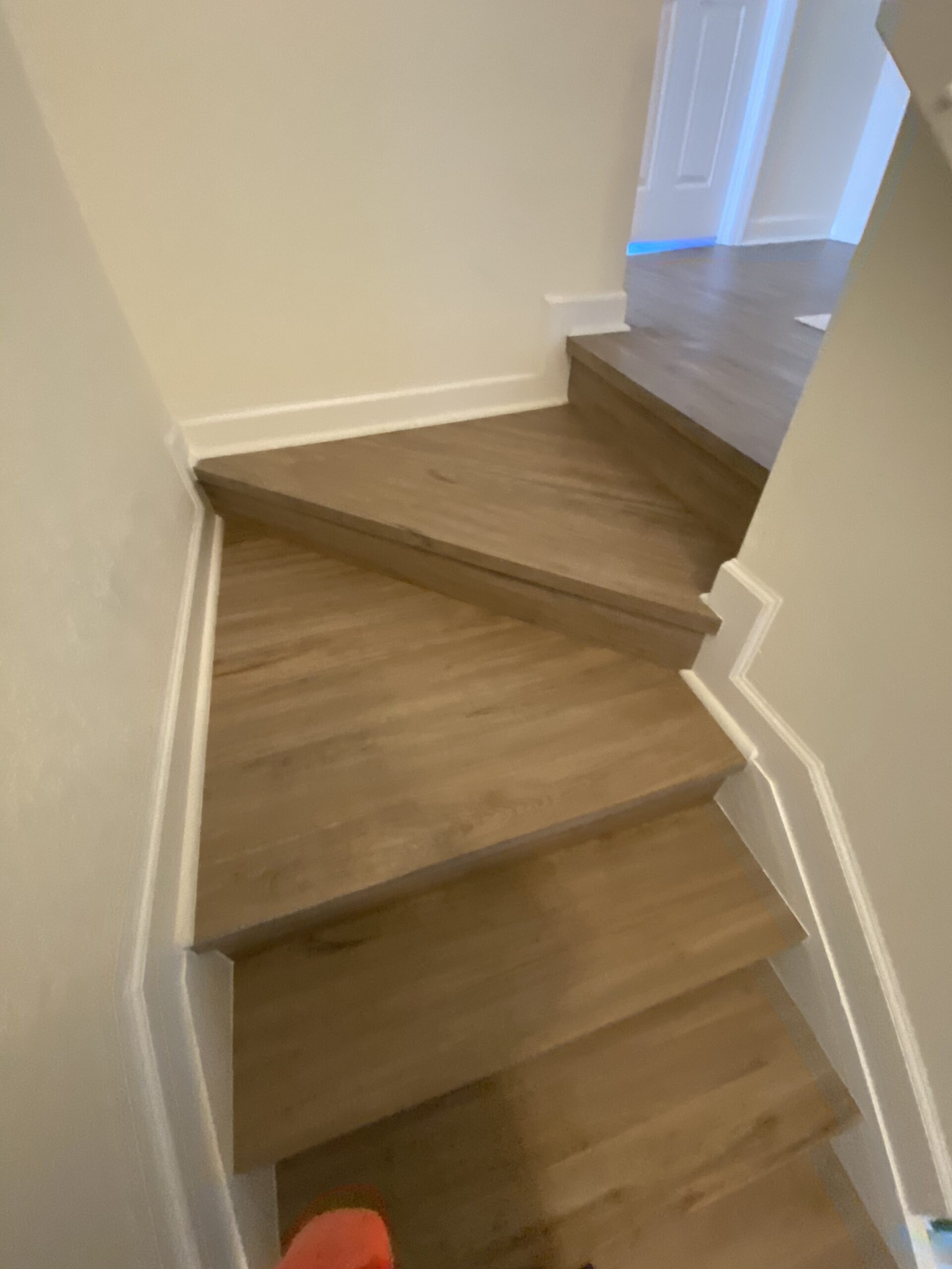 Custom stairs installation