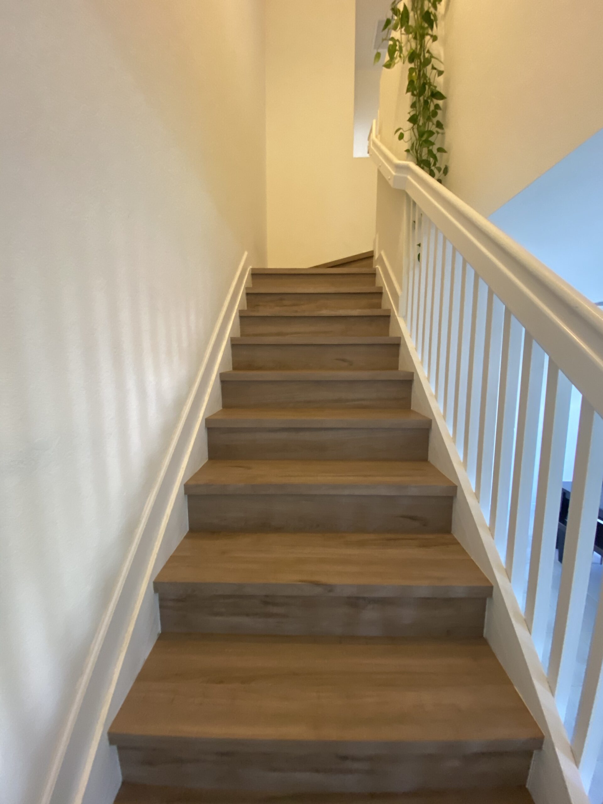 Custom stairs installation