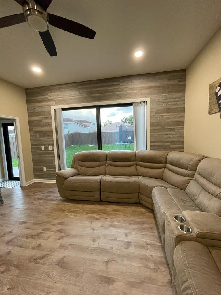 Custom wall installation