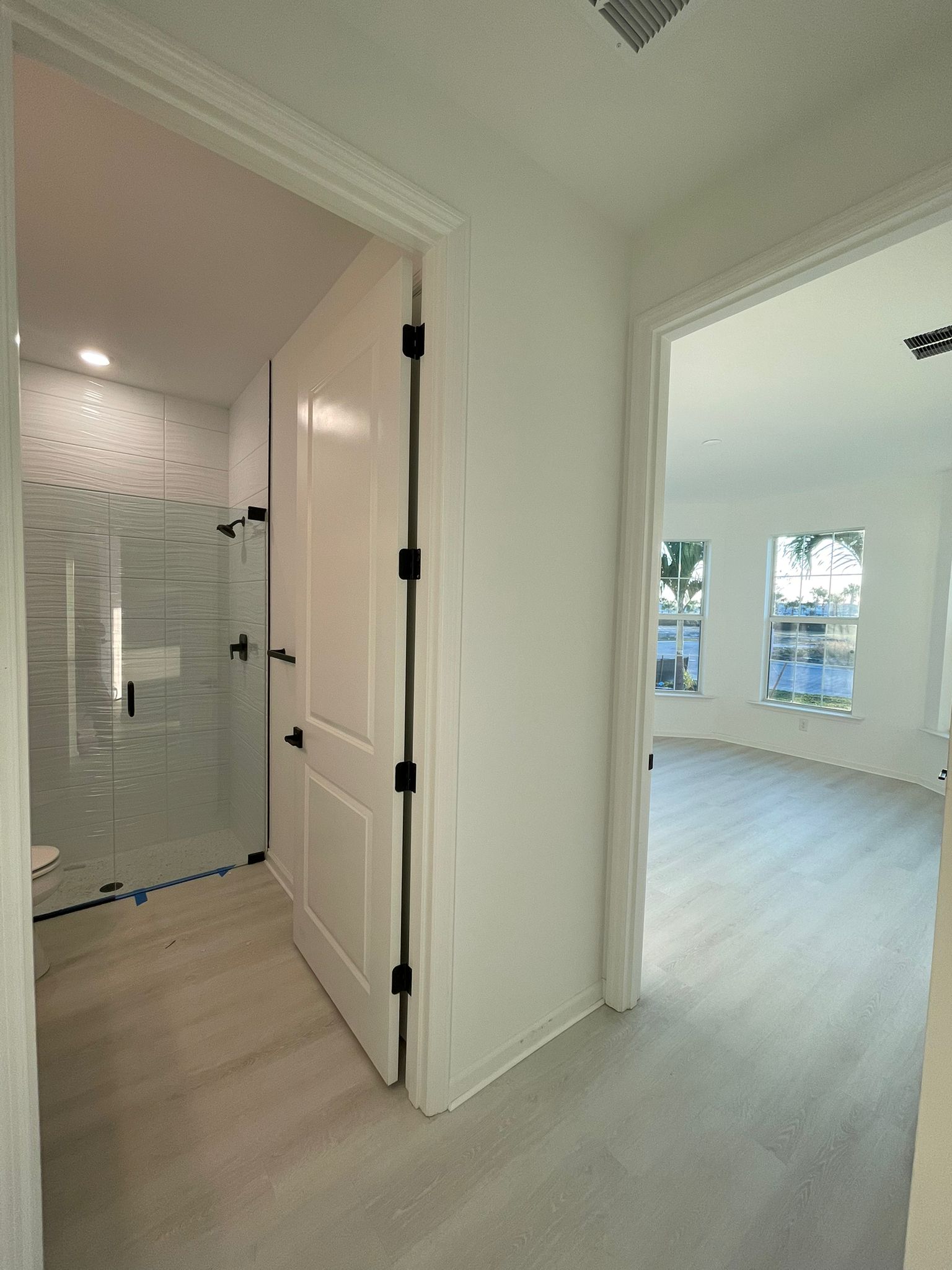 Vinyl floor installation